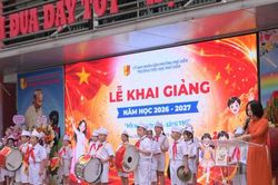 Trường Tiểu học Phú Diễn khai giảng năm học mới, lan tỏa tinh thần đổi mới và sáng tạo