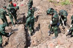 Phát hiện thêm 11 hài cốt, 5 di vật tại Công viên Lê Thị Riêng