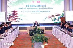 Thủ tướng Lê Minh Hưng: Thúc đẩy quan hệ đầu tư Việt Nam - Nhật Bản sang đối tác cùng phát triển và kiến tạo