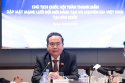 Chủ tịch Quốc hội Trần Thanh Mẫn: Phát huy nguồn lực trí tuệ người Việt Nam tại Hàn Quốc, thúc đẩy đổi mới sáng tạo