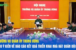 Thường vụ Quân ủy Trung ương cho ý kiến về Báo cáo kết quả triển khai Nhà hát Quân đội
