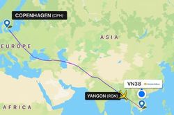 Sản phụ sinh con trên máy bay, Vietnam Airlines hạ cánh khẩn cấp tại Myanmar