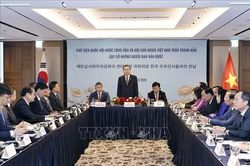 Chủ tịch Quốc hội Trần Thanh Mẫn gặp gỡ những người bạn Hàn Quốc