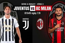 Nhận định Juventus vs AC Milan, 01h45 ngày 7/9: Bão chấn thương cản bước Juventus