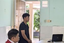 Thấy công an đến, hai người trong nhà vội bỏ chạy