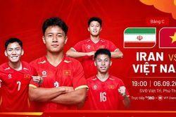 Trực tiếp U20 Việt Nam vs U20 Iran, 19h00 ngày 6/9: Không còn đường lùi
