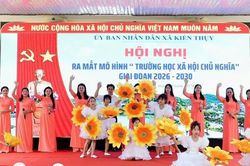 Hải Phòng ra mắt mô hình trường học xã hội chủ nghĩa