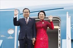 Chủ tịch Quốc hội Trần Thanh Mẫn và Phu nhân lên đường thăm chính thức Hàn Quốc, Mông Cổ