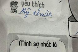 Học sinh điền 3 nỗi sợ, đáp án đầu tiên khiến cô giáo cũng phải 'đứng hình'