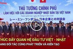 Thúc đẩy quan hệ đầu tư Việt - Nhật sang đối tác cùng phát triển và kiến tạo