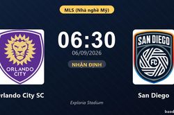 Nhận định Orlando City SC vs San Diego: Điểm nóng cuộc đua tốp đầu