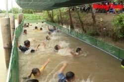 Mỹ Hiệp: Cho trẻ thêm kỹ năng giữa vùng sông nước