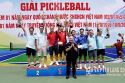 Gần 80 cán bộ, công chức hải quan tham gia giải Pickleball dịp Quốc khánh 2/9