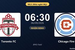 Nhận định Toronto FC vs Chicago Fire: Hứa hẹn màn đôi công