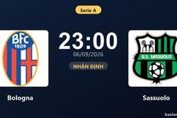 Nhận định Bologna vs Sassuolo: Điểm nóng cuộc đua tốp đầu
