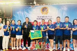 Bế mạc Hội thao Tòa án nhân dân hai cấp tỉnh Sơn La lần thứ VIII năm 2026