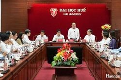 Bộ trưởng Vũ Hải Quân mong muốn Đại học Huế phát huy vai trò đầu tàu về khoa học, công nghệ