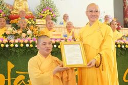 Đà Nẵng: Khánh thành Tăng xá và công bố quyết định bổ nhiệm trụ trì chùa Nam Thọ