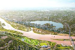Hà Nội dự kiến bố trí 265ha đất tái định cư cho Dự án Trục đại lộ cảnh quan sông Hồng