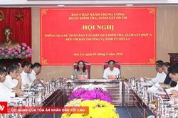 Thông qua dự thảo báo cáo kiểm tra, giám sát đối với Ban Thường vụ Tỉnh ủy Sơn La