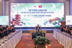 Thủ tướng mong muốn doanh nghiệp Nhật Bản tiếp tục mở rộng đầu tư tại Việt Nam