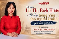 Cô giáo dạy tiếng Việt cho người Italy qua làn quan họ