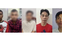 Nhóm 5 đối tượng cướp giật trên các tuyến quốc lộ sa lưới