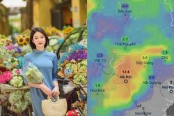Thủ đô Hà Nội giảm nhiệt vào giữa tuần do ảnh hưởng từ không khí lạnh