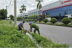 Kiểm tra hệ thống cấp nước phục vụ chữa cháy tại Khu công nghiệp Nam Thăng Long