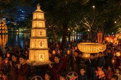 Đưa Trung thu xưa xuống phố