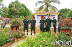 Doanh trại xanh trên vùng 'đất lửa'