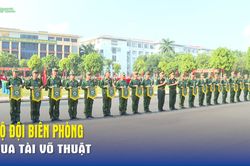 Bộ đội Biên phòng đua tài võ thuật