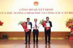 Trao Quyết định điều động, bổ nhiệm 2 Phó Tổng Thanh tra Chính phủ