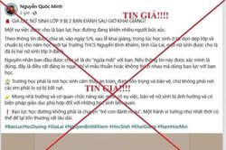Công an Gia Lai bác tin nữ sinh cấp 2 bị đánh sau lễ khai giảng
