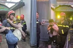 Sức khỏe các nạn nhân vụ cháy khách sạn ở TPHCM ra sao?