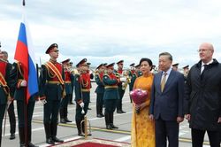 Tổng Bí thư, Chủ tịch nước Tô Lâm cùng Phu nhân bắt đầu thăm cấp Nhà nước Liên bang Nga