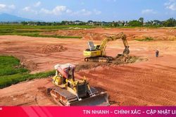 Công trường dự án VSIP Hà Tĩnh rộn vang tiếng máy