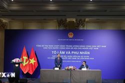 Tổng Bí thư, Chủ tịch nước Tô Lâm và Phu nhân gặp gỡ cộng đồng người Việt Nam tại Nga