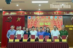 Ký kết quy chế phối hợp giữa Viện Kiểm sát nhân dân với các ngành, tổ chức chính trị xã hội