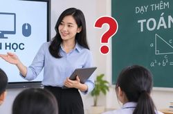 Dạy chính khóa môn Tin học, giáo viên có được thu tiền dạy thêm Toán?