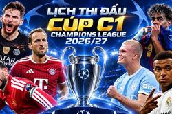 Lịch thi đấu Champions League 2026/27 (Cúp C1) mới nhất