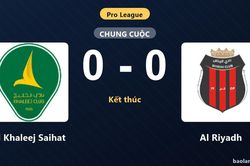 Chia điểm không bàn thắng, Al Khaleej Saihat và Al Riyadh ghìm chân nhau ở nhóm dưới