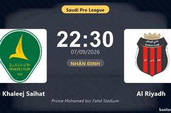 Nhận định Al Khaleej Saihat vs Al Riyadh: Chủ nhà tìm lại chiến thắng