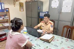 Xử phạt tài xế vượt xe theo phản ánh của người dân trên ứng dụng VNeTraffic