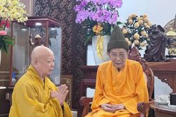 Đại giới đàn Thanh Kiểm: Cung thỉnh Trưởng lão Hòa thượng Thích Đức Nghiệp quang lâm Chứng minh