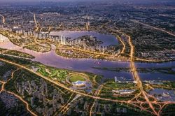 Mở không gian phát triển mới bên sông Hồng