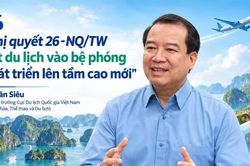 Nghị quyết 26-NQ/TW đặt du lịch vào bệ phóng phát triển lên tầm cao mới