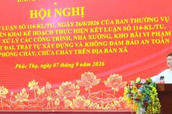 Tạo chuyển biến rõ nét trong công tác xử lý vi phạm đất đai