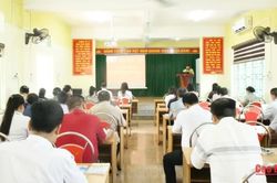 Phường Nùng Trí Cao và xã Hòa An bồi dưỡng nghiệp vụ công tác Đảng cho bí thư chi bộ, cấp ủy viên cơ sở