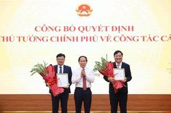 Thủ tướng bổ nhiệm 5 nhân sự lãnh đạo tại 4 bộ, cơ quan